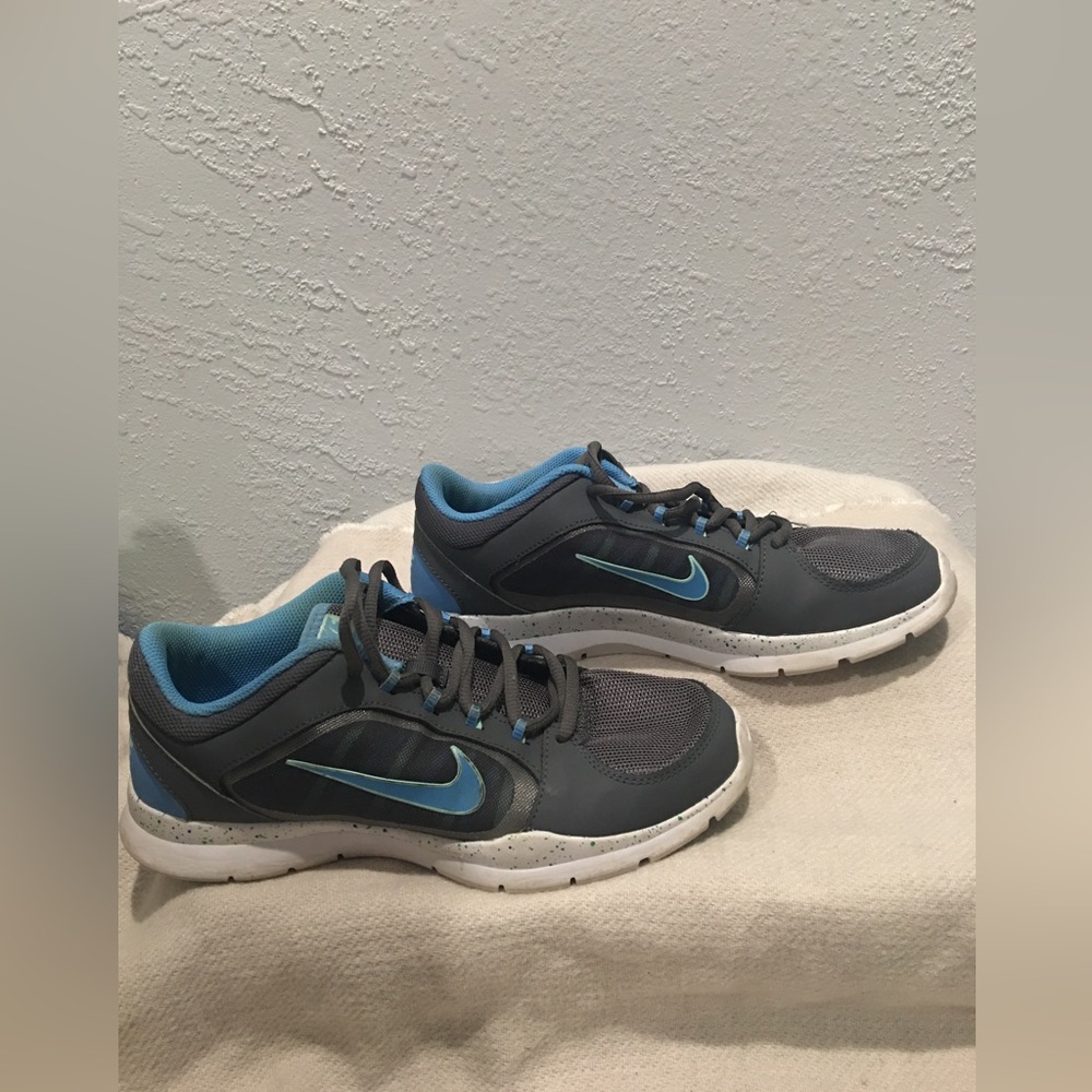 Nike Flex Trainer blue and gray size 8 UEC